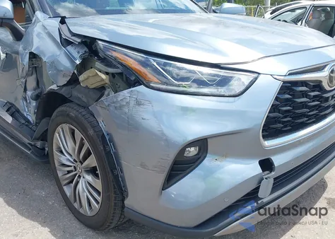 2022 Toyota Highlander Platinum из США, поврежденный, VIN 5TDFZRBHXNS175366